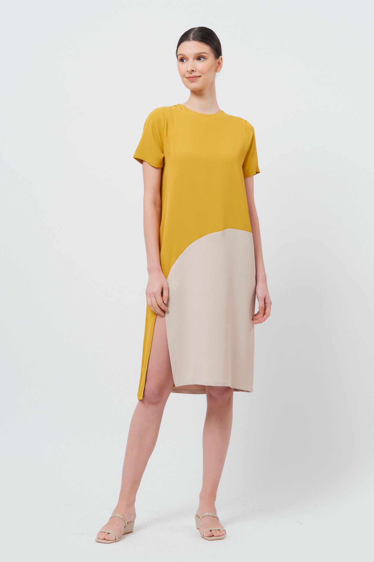 Jewel Dress - Mustard