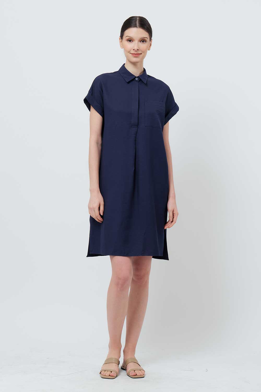 Mist Dress - Navy