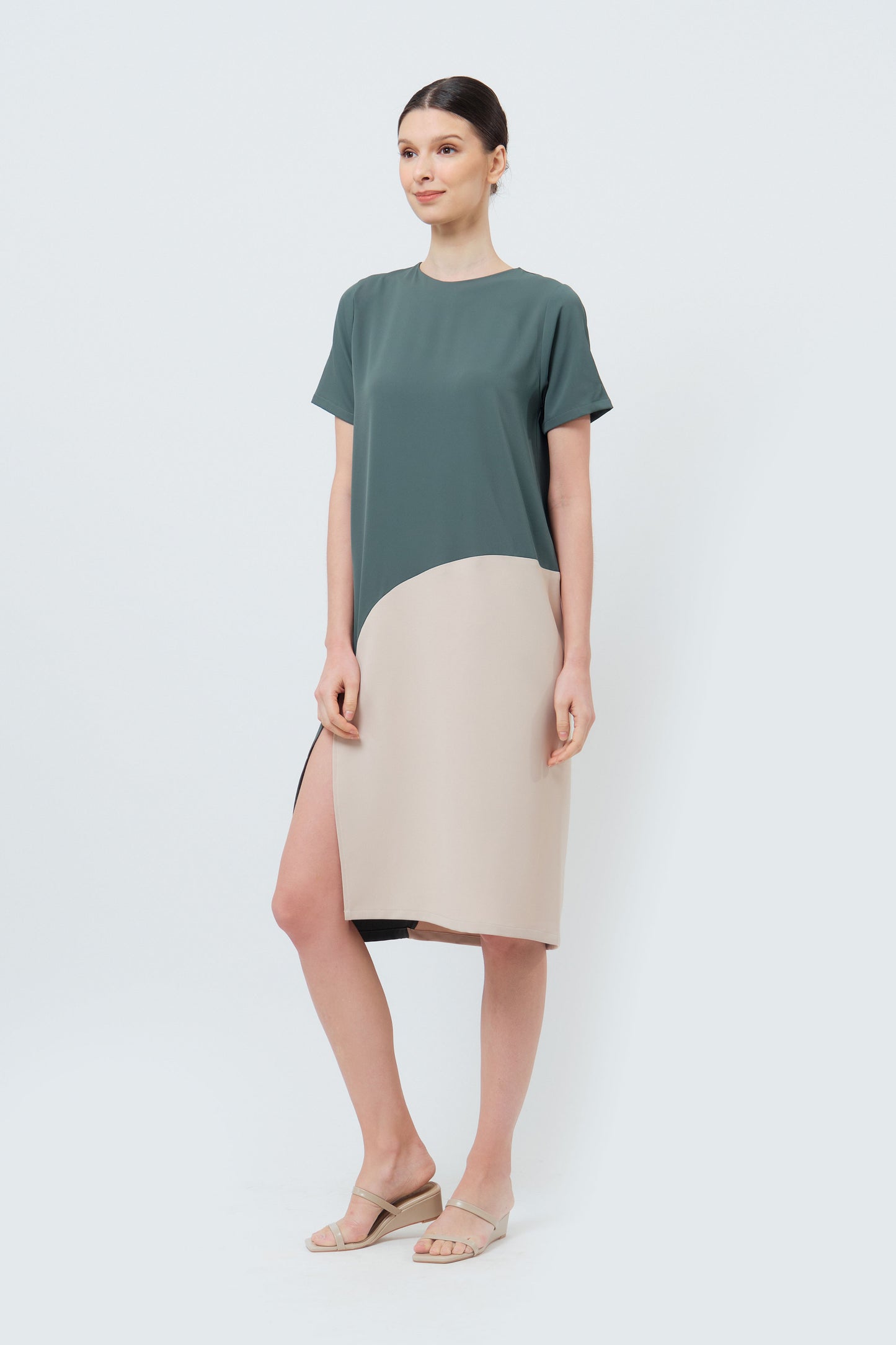 Jewel Dress - Dark Green