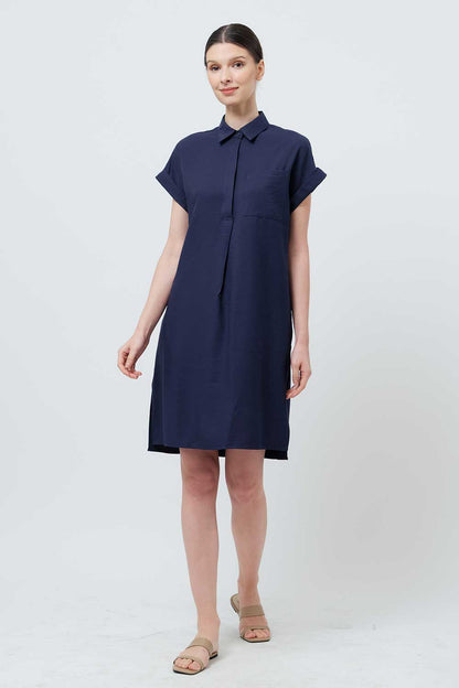 Mist Dress - Navy