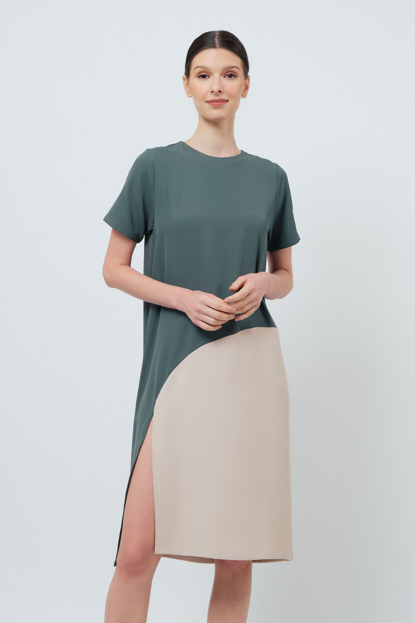 Jewel Dress - Dark Green