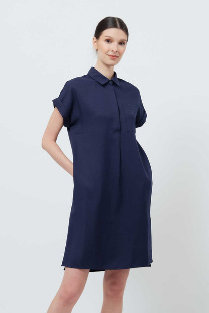 Mist Dress - Navy