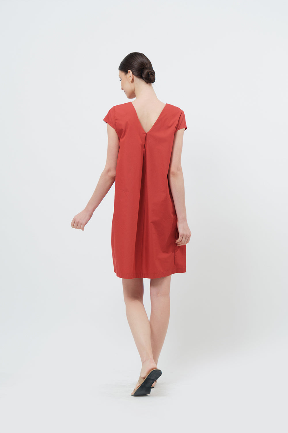 Gardett Dress - Rust