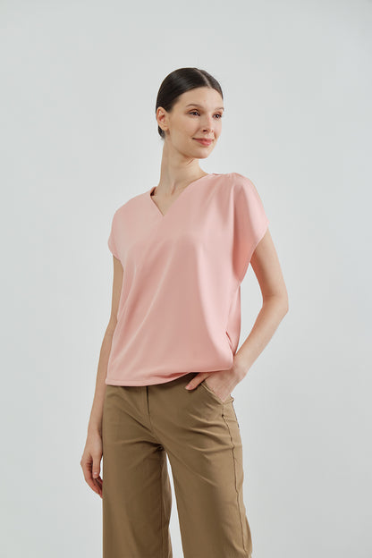 Avery Top - Peach Pink