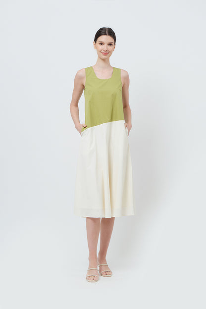 Summer Dress - Apple Green