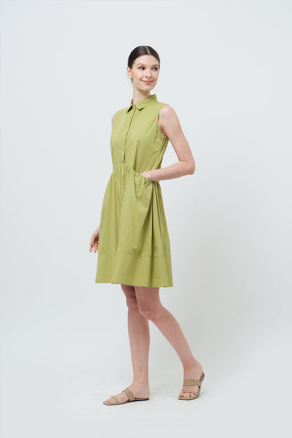 Field Dress - Apple Green