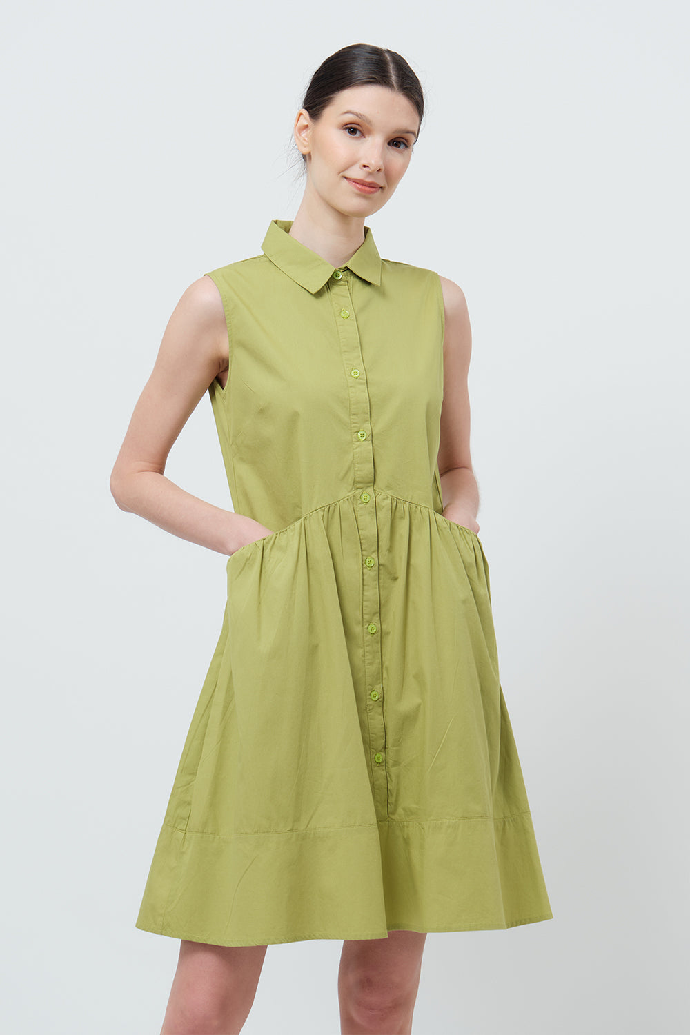 Field Dress - Apple Green