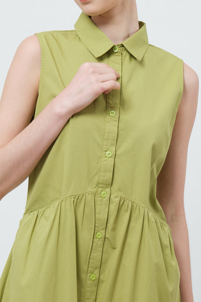 Field Dress - Apple Green