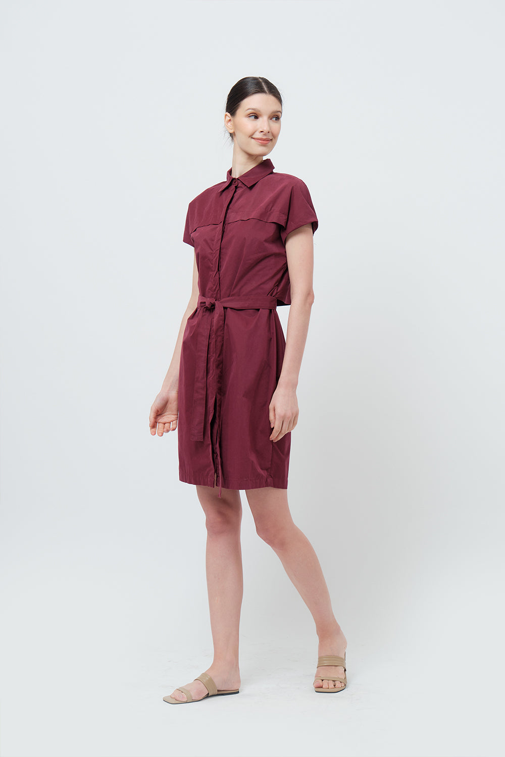 Midday Dress - Marsala