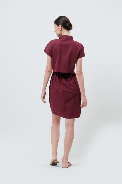 Midday Dress - Marsala