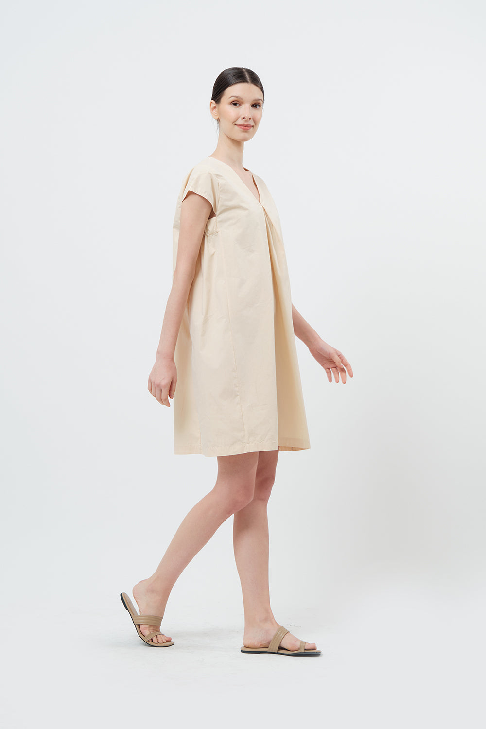 Gardett Dress - Oatmeal