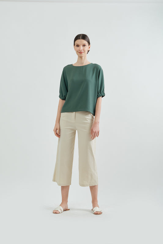 Willow Top - Dark Green