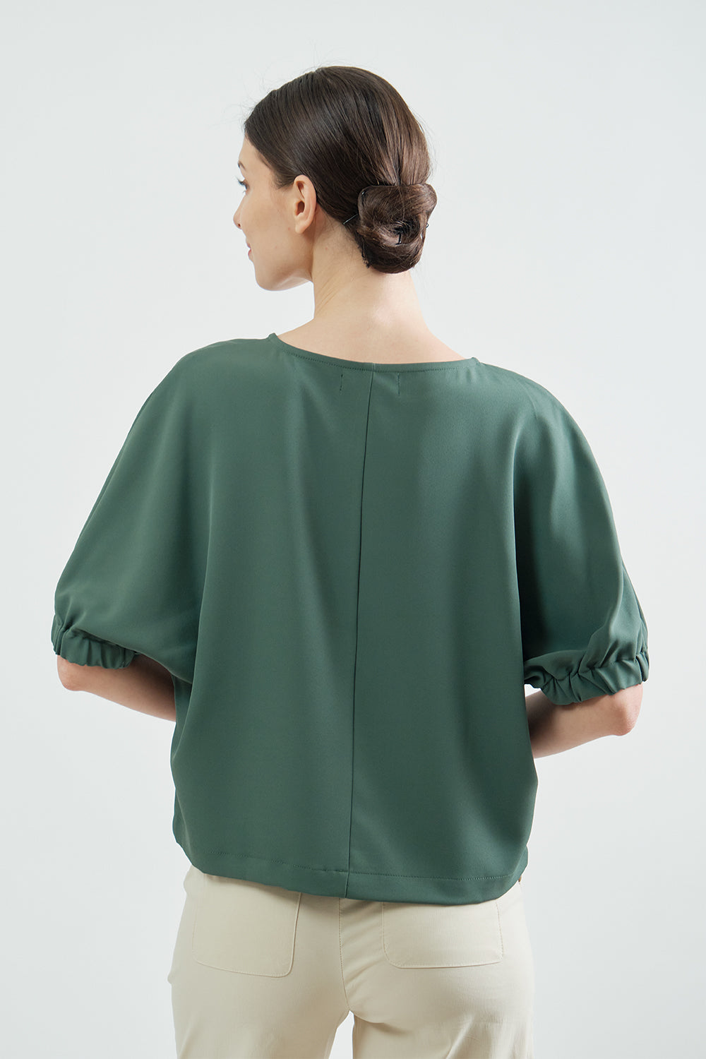 Willow Top - Dark Green