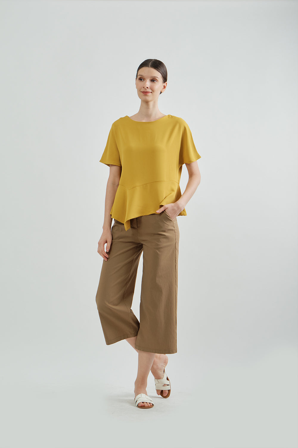 Aria Top - Mustard