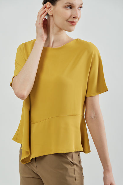 Aria Top - Mustard