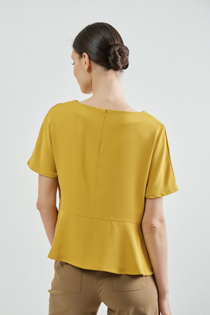 Aria Top - Mustard