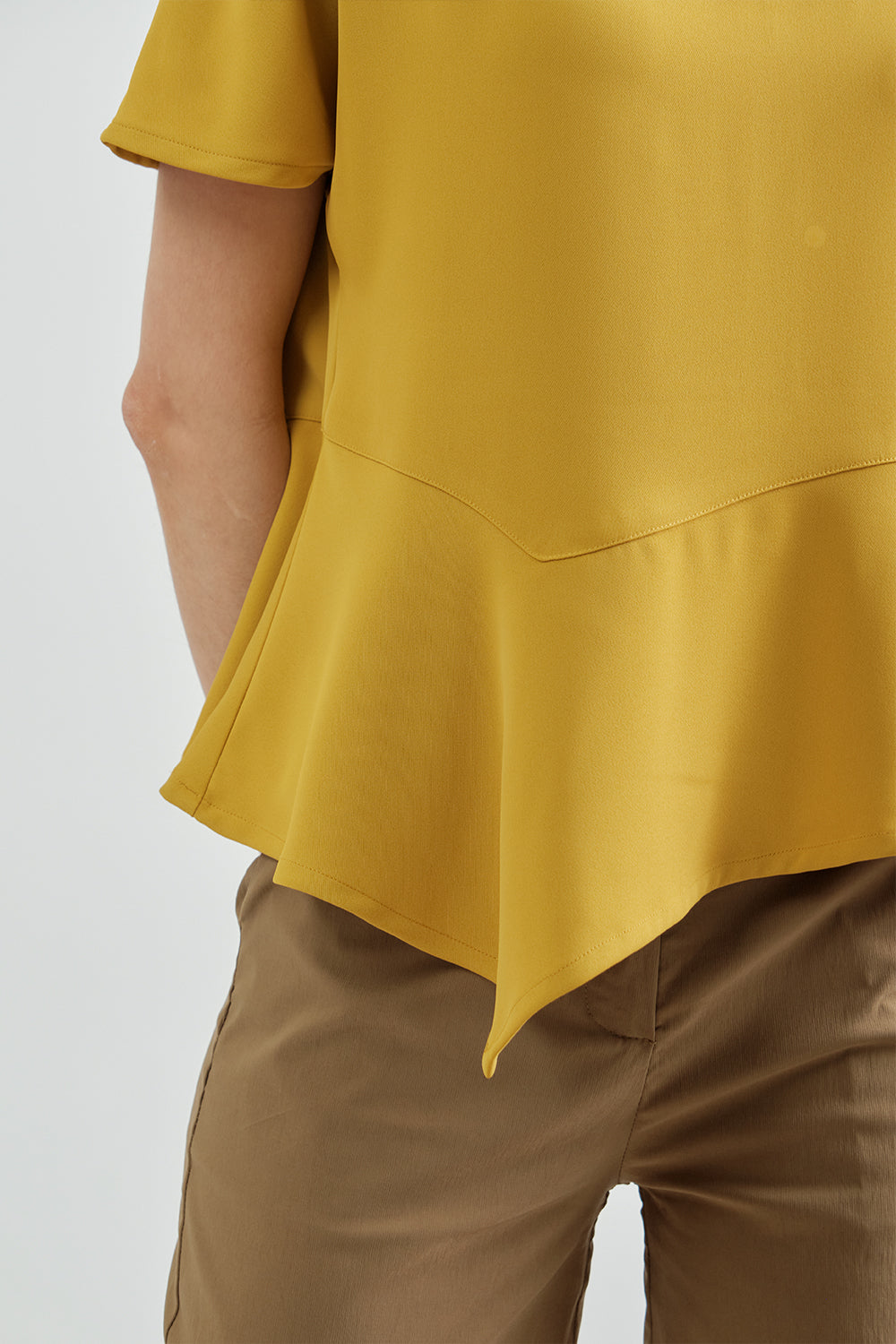 Aria Top - Mustard