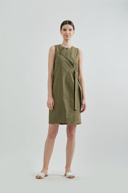 Yves Dress - Moss