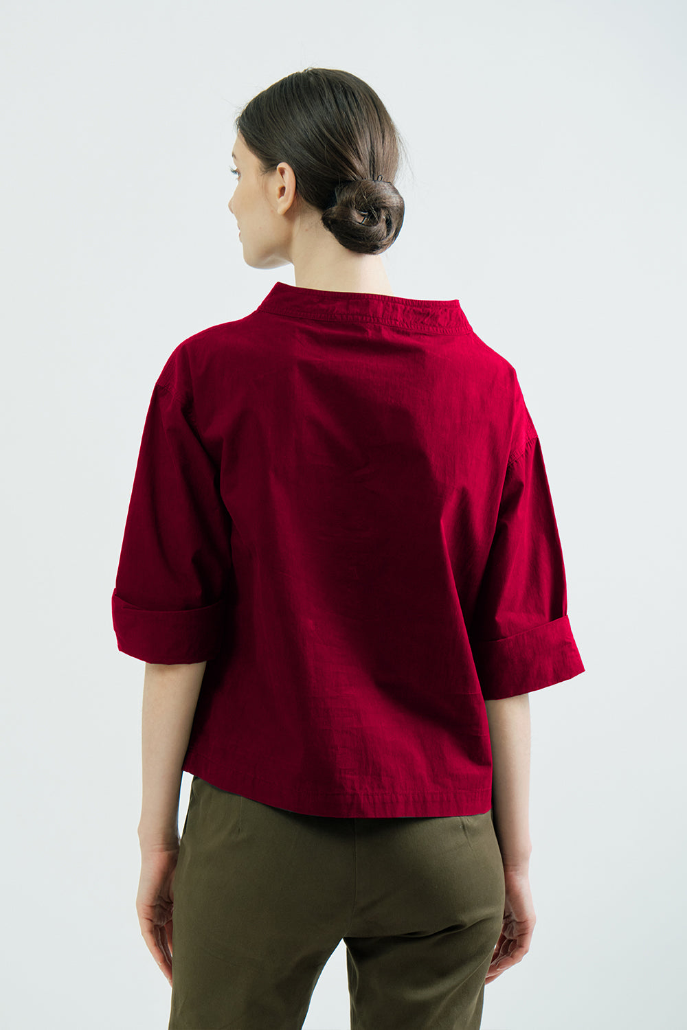 Gale Top - Deep Red