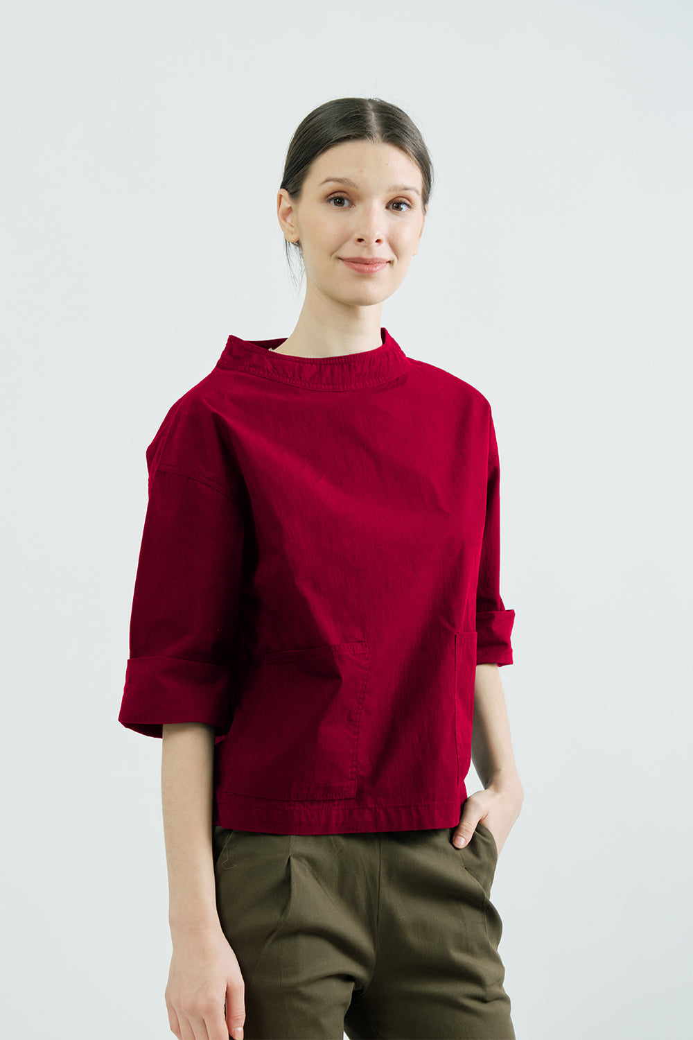 Gale Top - Deep Red